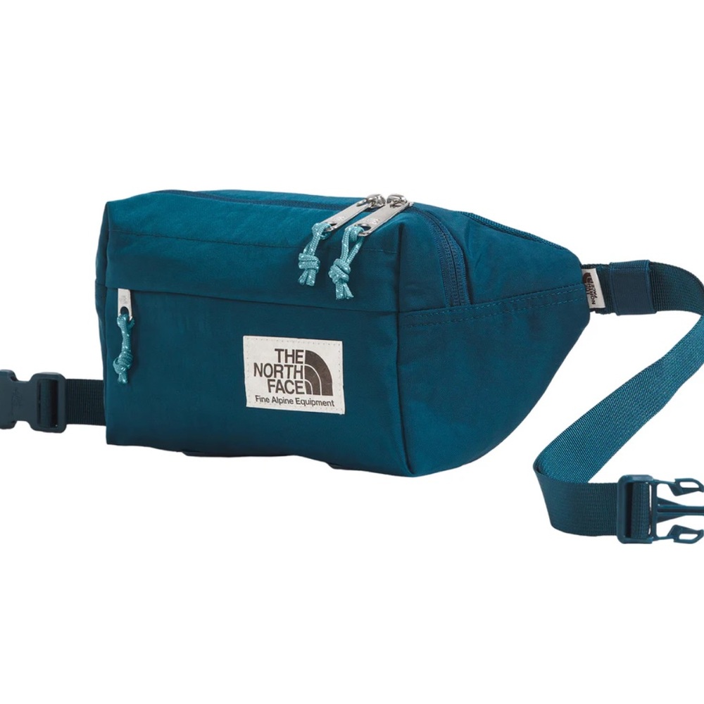 NWT The North Face Berkeley Lumbar Bag 4L midnight petrol